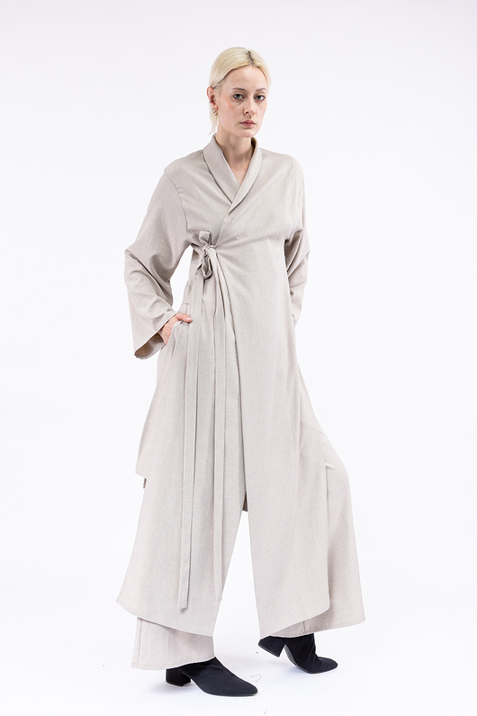 płaszcze damskie Leonor&Rute multilayer set