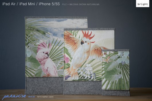 APPLE macbook pro 15 * etui PARADISE filc skóra IRON WOLF
