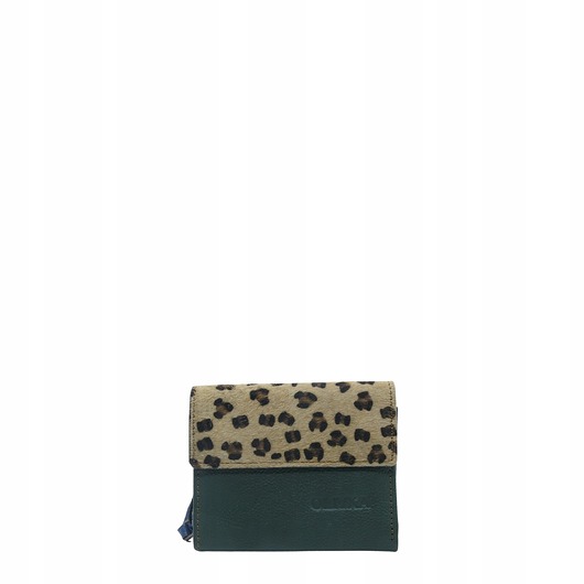 portfele damskie Portfel damski skórzany miejsce na bilon zdjęcie przegródki OLIVKA