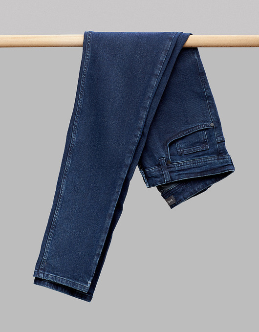 spodnie męskie spodnie męskie sava niebieskie o kroju slim fit