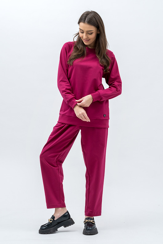 ubrania różne Komplet dresowy damskiI"ADALET" amarant