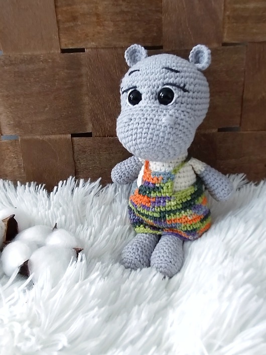 misie i maskotki Hipopotam Halinka, hipcia, hipcio, baletnica