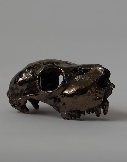 figurki i rzeźby Ceramiczna Czaszka