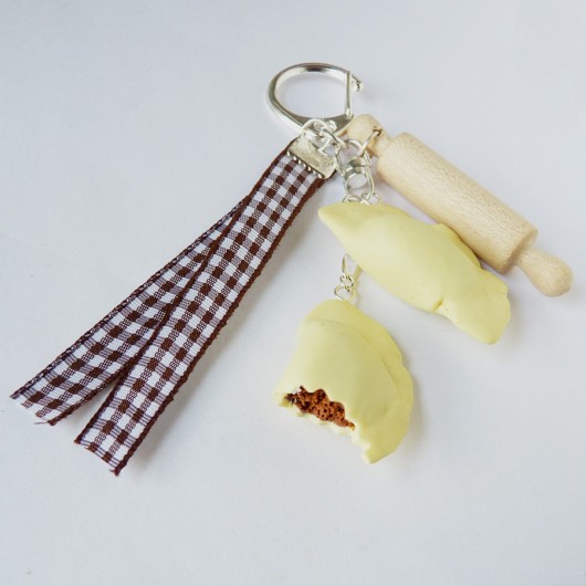 Brelok z  pierogami Lemon Lovely