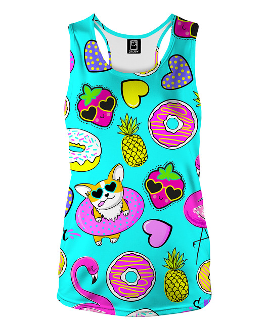 topy damskie DR.CROW Bokserka Top Fashion Summer