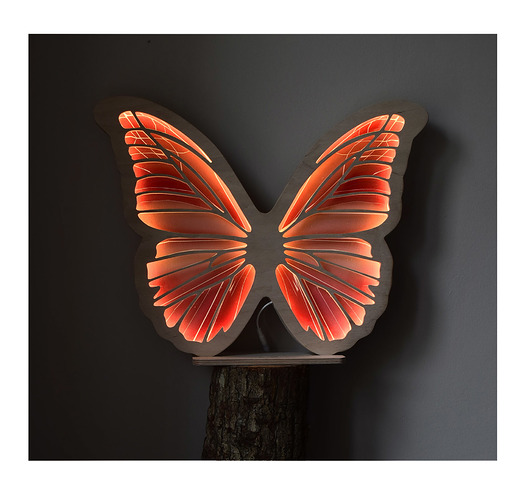 Lampka UNKY Motyl koralowy UNKY