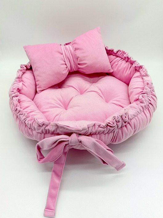 legowiska dla psów i kotów Legowisko VELZU 2w1  Różowy