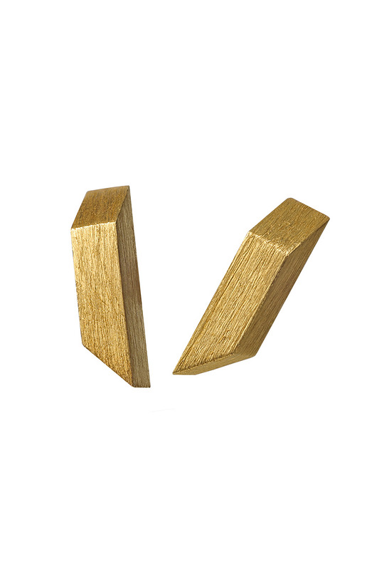 kolczyki  EDGY/ Royal/mikron/szronione Daria Siwiak Jewellery