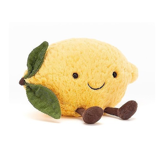 Maskotka Przytulanka Cytryna 18 cm MIA home