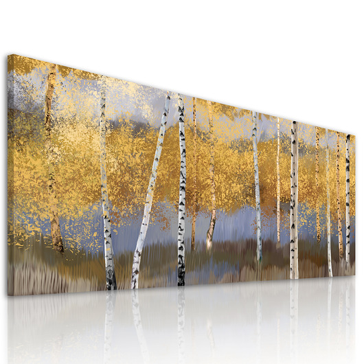 obrazy Obraz na płótnie JESIENNY PEJZAŻ 150x60cm