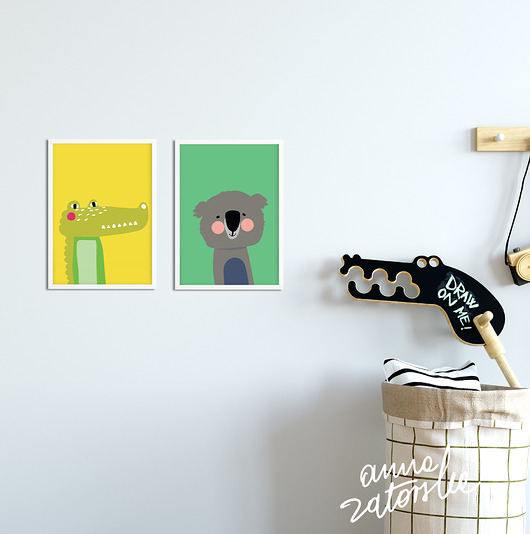 Koala i Kangur. Grafiki na zamówienie. AdaAndIwo