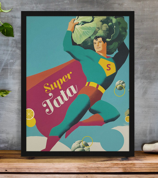 plakaty Plakat  super tata