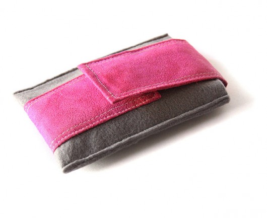 etui - grey&pink - elfagado