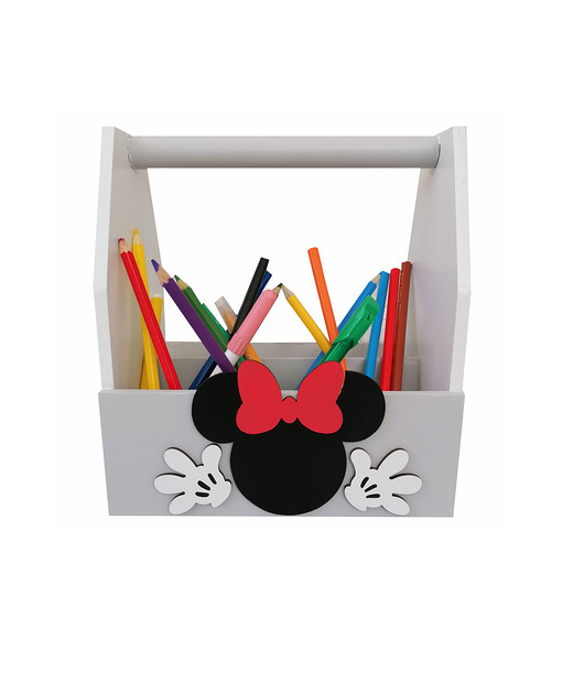 pokój dziecka - różne Organizer na kredki - Minnie- MmC16