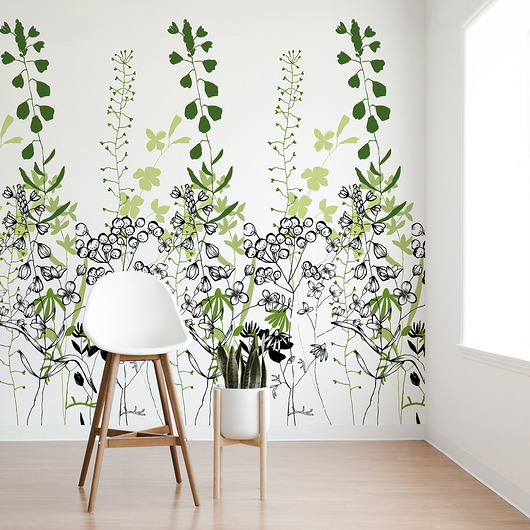tapety i naklejki ścienne Panel Tapety 100x280 Botanical 3