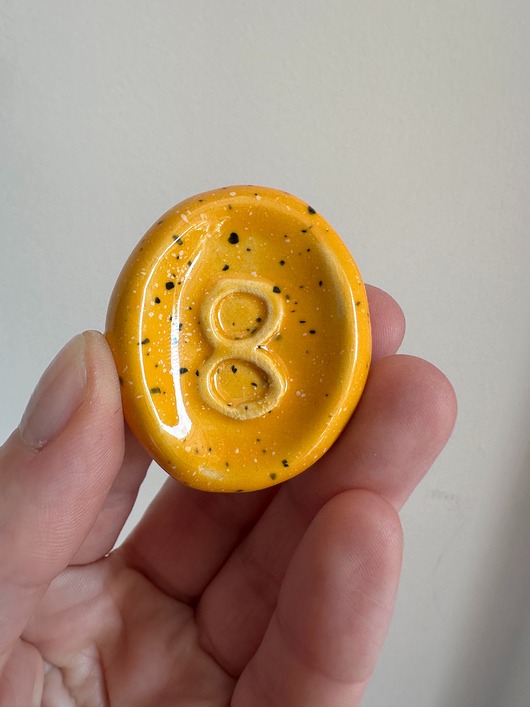 akcesoria różne Kamień antystresowy, worry stone, gładzik, kciukowiec