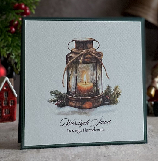 kartki świąteczne Personalizowana kartka na Boże Narodzenie, BN 54