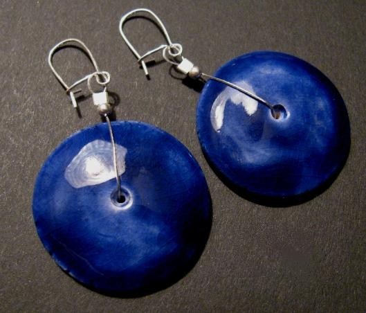 CIRCLES, deep blue luceramika