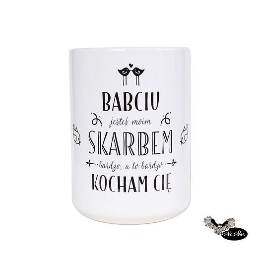 Babciu jesteś moim skarbem.. kubek Sowia Aleja