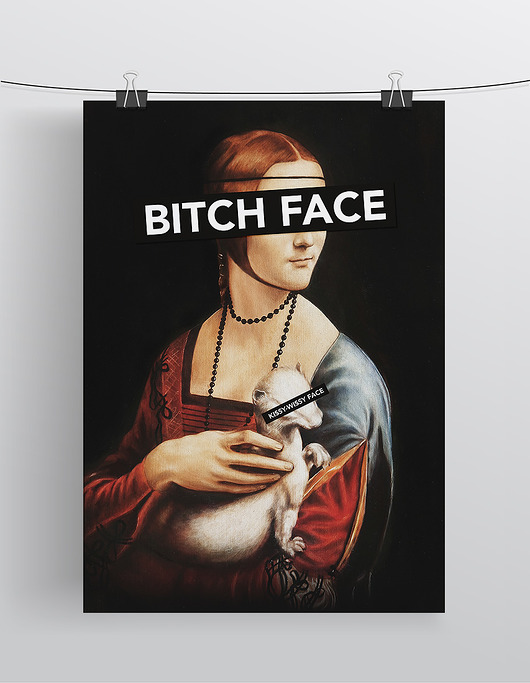 Bitch face | PAPIER WISIMITU