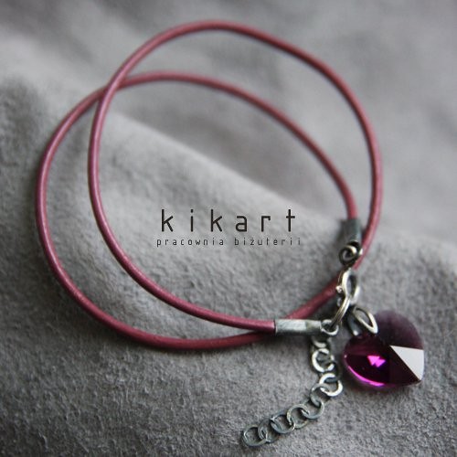 mini lilac z serduszkiem kikart