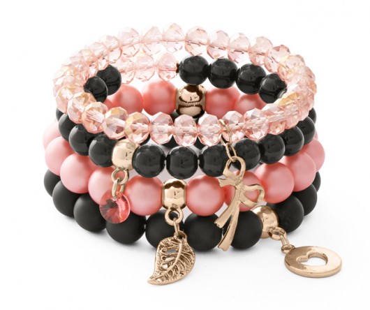 Mat pearl, jade, lava & crystal set. Lavoga