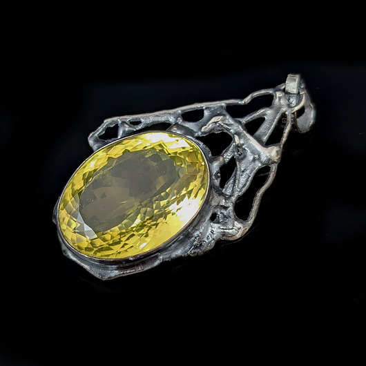 wisiory Barokowy lemon kwarc