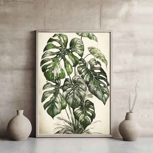plakaty Plakat monstera