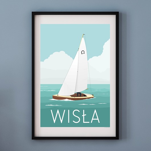 plakaty Plakat WISŁA