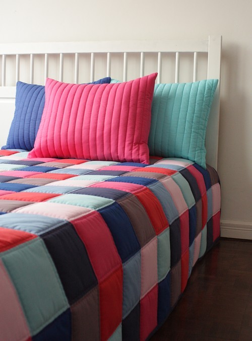 Narzuta patchwork dwustronna |osen II | patchwork house