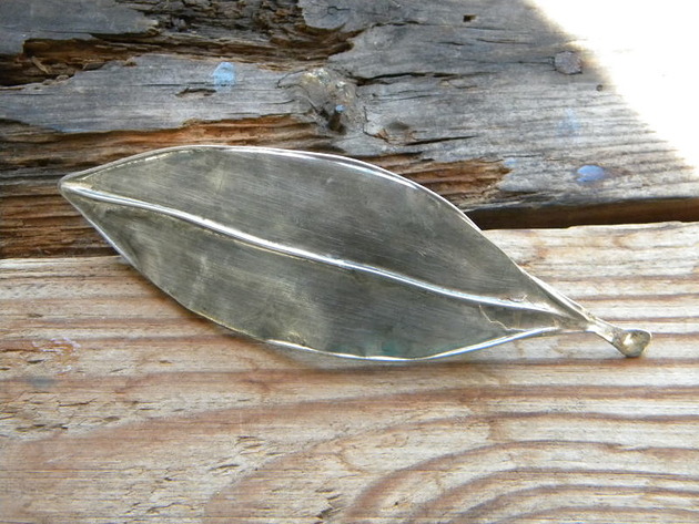 Liść - klamra do włosów Beata Trotter
