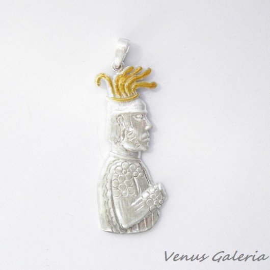 Wisiorek srebrny - Apacz biały VENUS GALERIA
