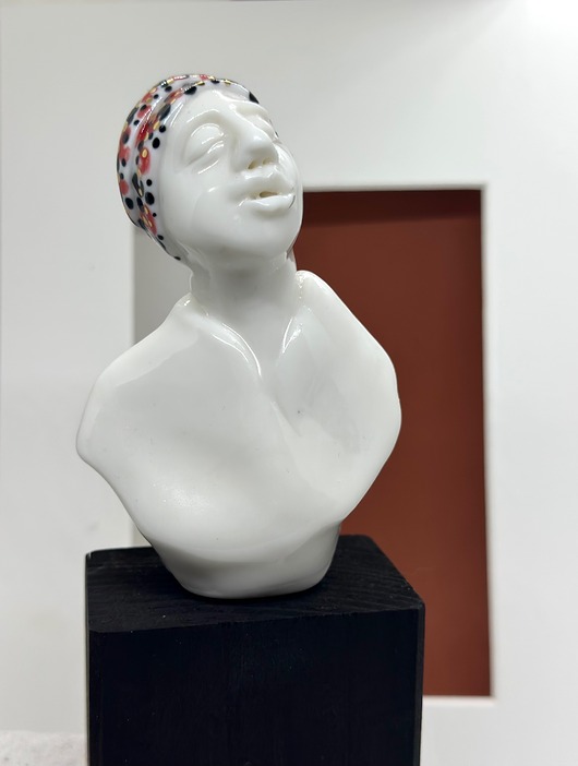 figurki i rzeźby Korek do wina/  figurka  porcelanowa