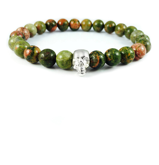 Bransoletka Green Skull DIZARRO 