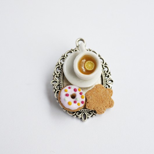Afternoon tea broszka Lemon Lovely