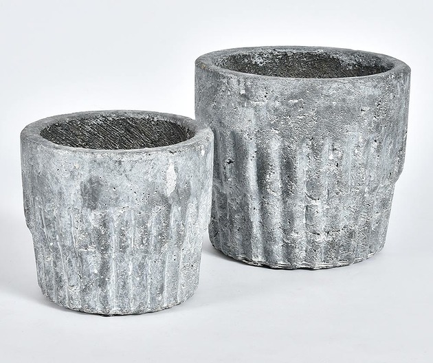 Doniczka,osłonka Grigio,ceramika,16,5 cm Home Design