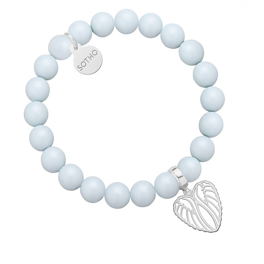 Bransoletka z pereł SWAROVSKI® CRYSTAL skrzydła SOTHO