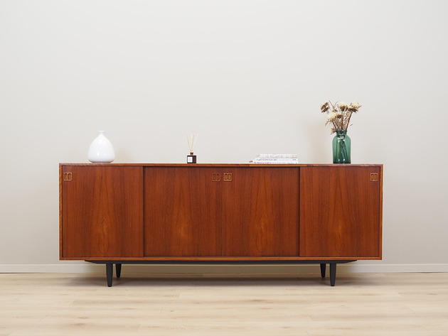 komody i szafki Sideboard tekowy, duński design, lata 70, produkcja: Dania