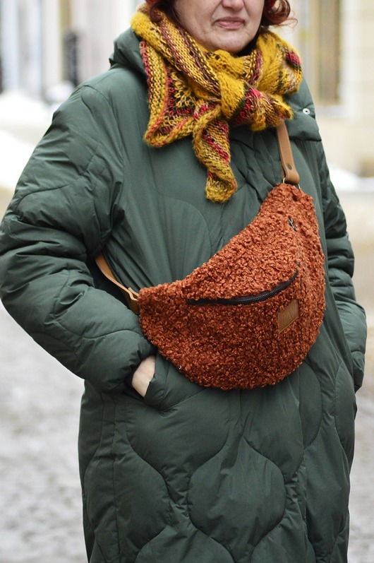 saszetka nerka Nerka XL Futrzak