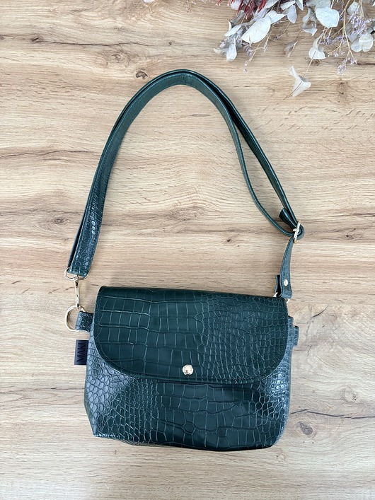 saszetka nerka Saszetka , Nerka Zielony Krokodyl