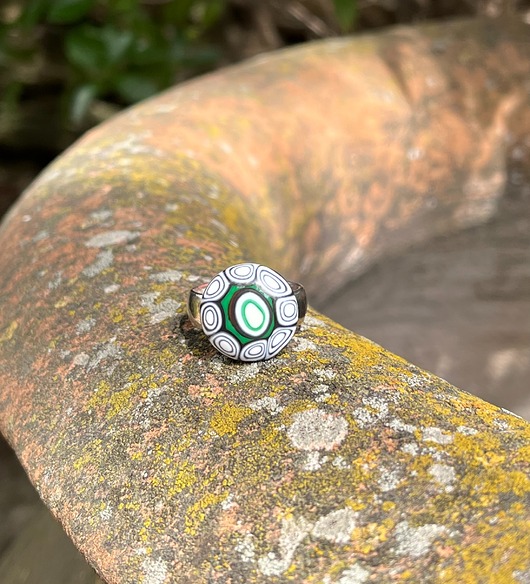 pierścionki srebrne Pierścionek z wymiennym oczkiem z kolekcji funky