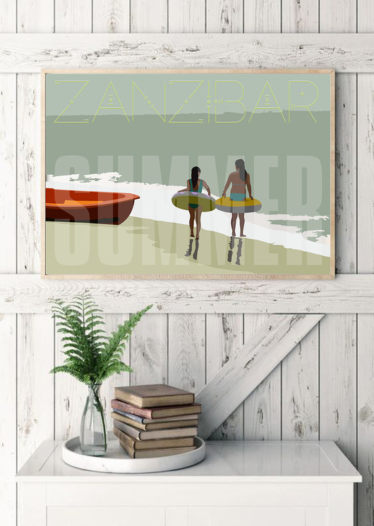 plakaty Plakat Zanzibar
