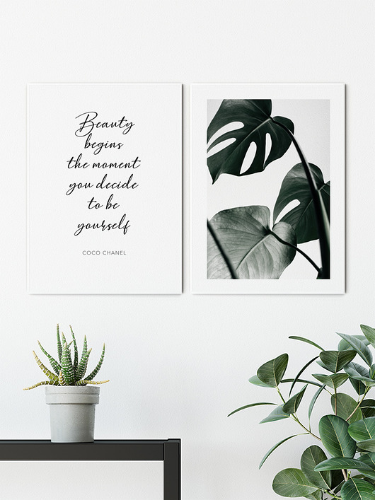 plakaty Dwa plakaty - Beauty begins..