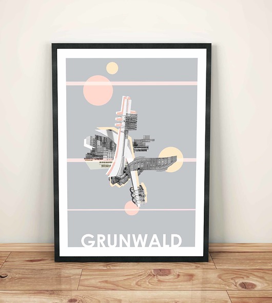 plakaty Plakat Poznań Grunwald