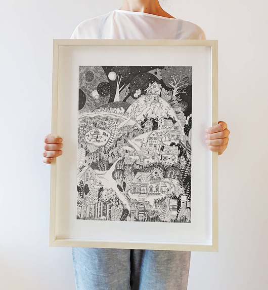 plakaty PLAKAT A3 "Podróż"