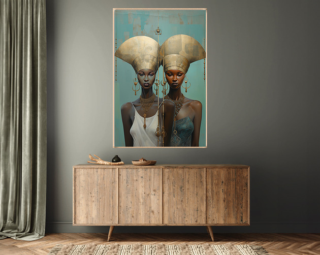 plakaty Oblicza Innych Wymiarów - Plakat - Druk - Abstrakcja, Surrealizm, Loft #2