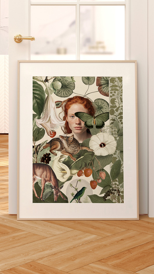 plakaty Summer Garden Plakat Botaniczny  50x70 cm