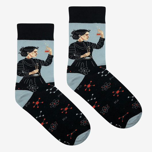 skarpetki damskie Skarpetki Maria Skłodowska-Curie Profil