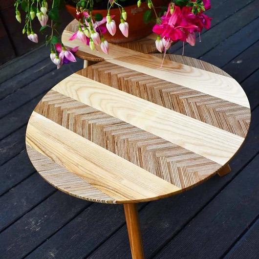 stoliki kawowe Stolik kawowy z mozaiką - Bright Braids