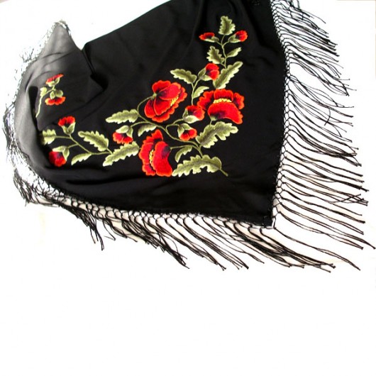 Czerwone Maki_Art Embroidery  na ludowo